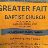 Greater Faith Baptist Church