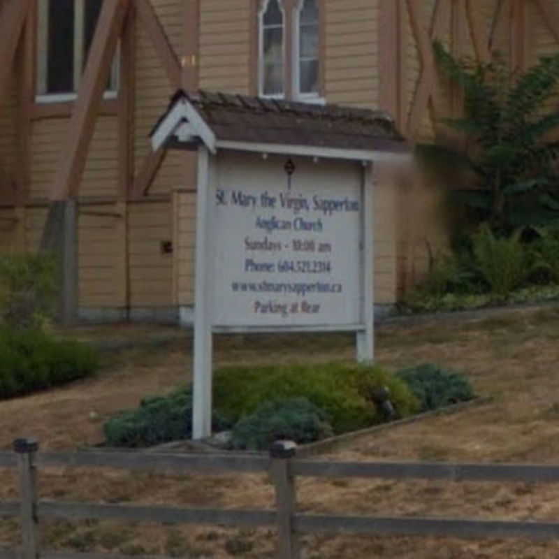 St. Mary's church sign