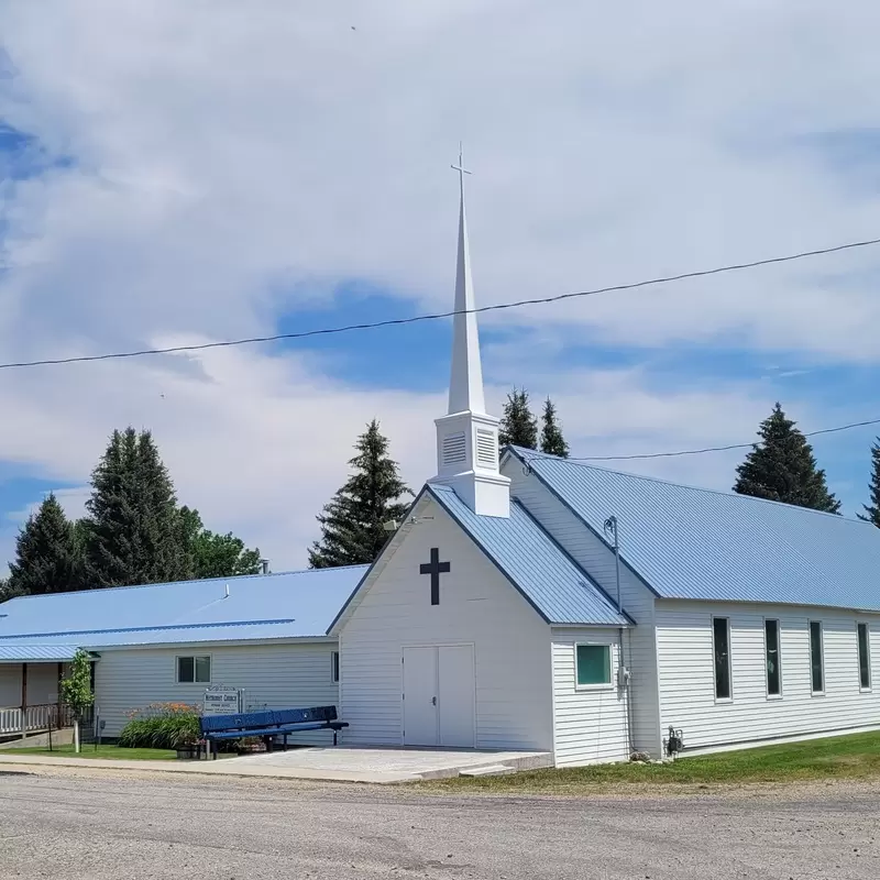 Roberts United Methodist Church Roberts MT - photo courtesy of J.B. Chandler