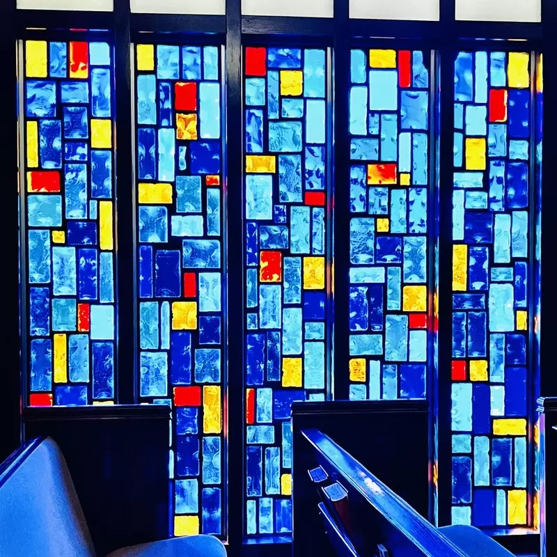 Stained glass windows