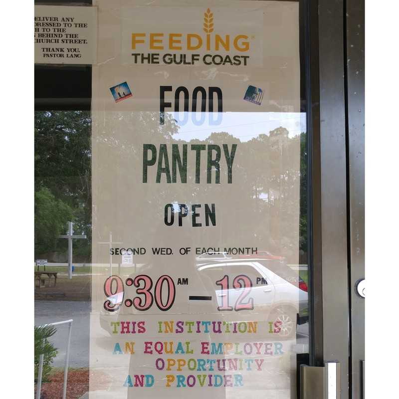 Feeding the Gulf Coast Food Pantry - 2nd Wednesday of Each Month