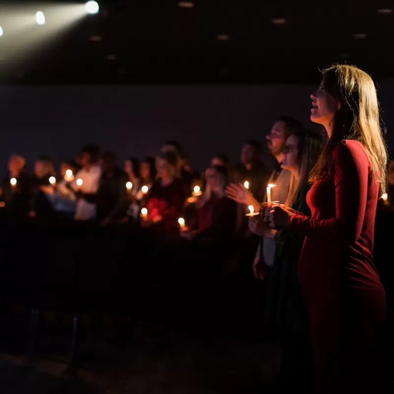 Christmas Eve candlelight service 2022