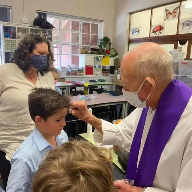 Ash Wednesday March 2 2022 - St Matthew's School, Narrogin