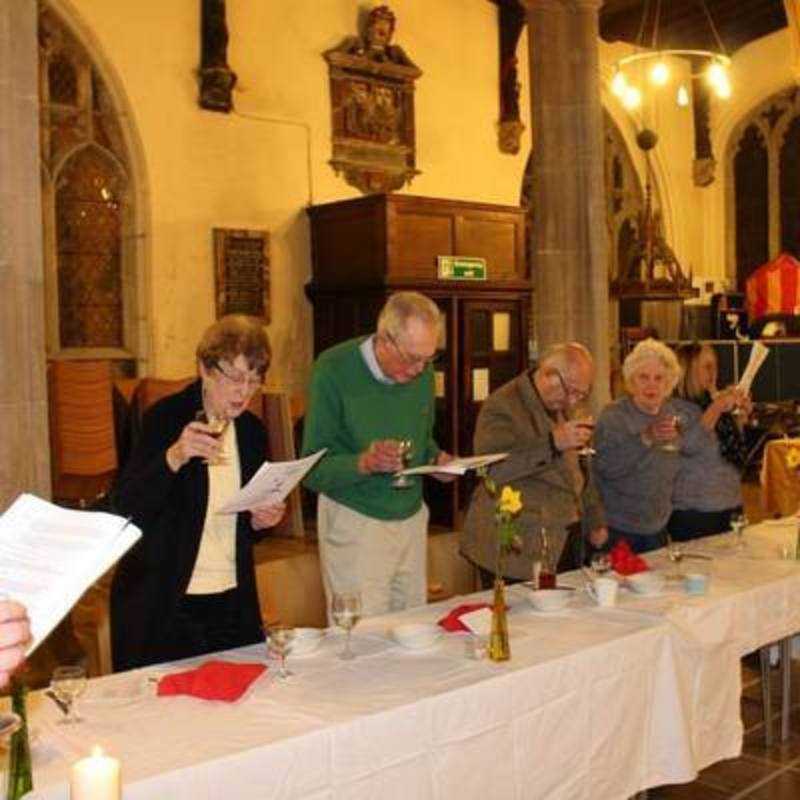 Passover Seder Meal 2015