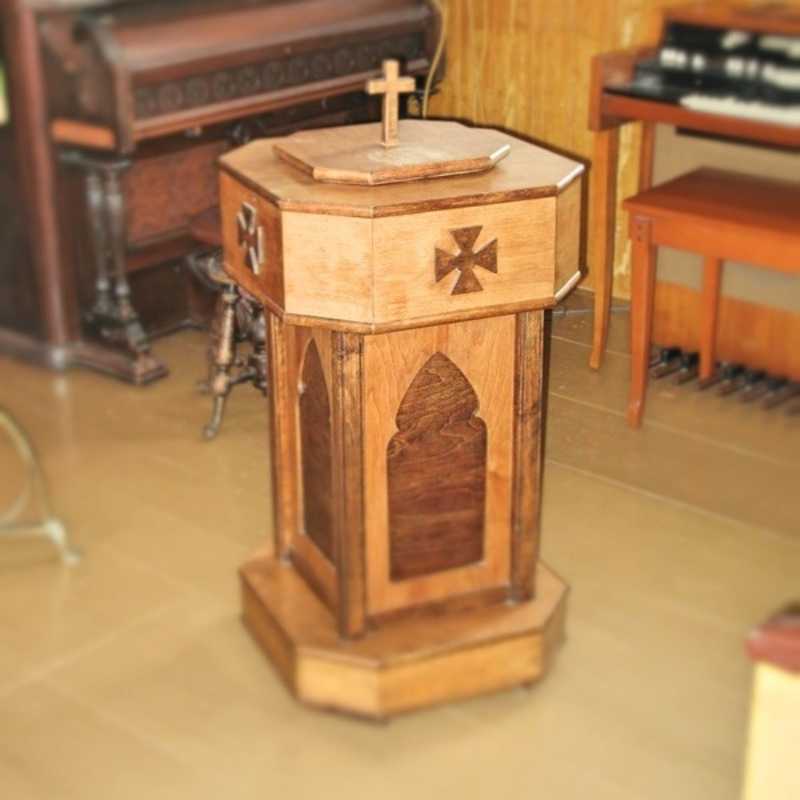 Baptismal font at St. Mary's