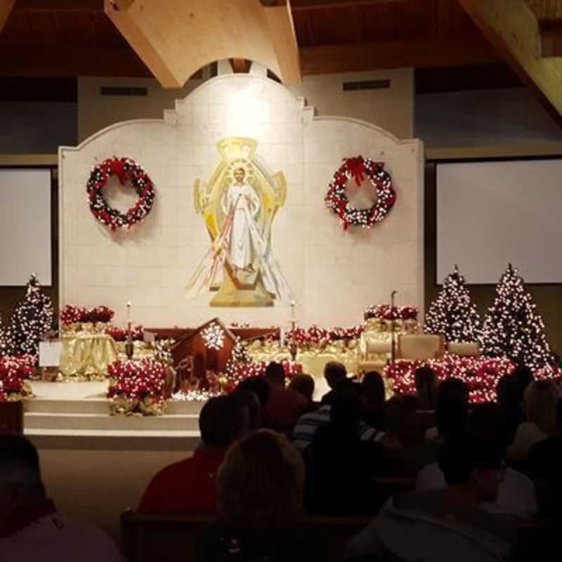 Saint Rita at Christmas