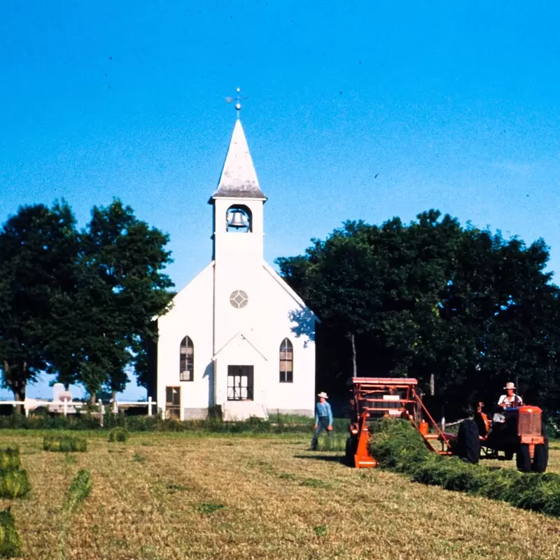 Zoar Presbyterian Church George IA - photo courtesy of Bill Lawson