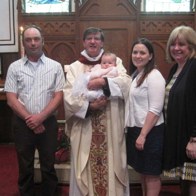 Holy Baptism, Christ Church, Easter, 20 April 2014