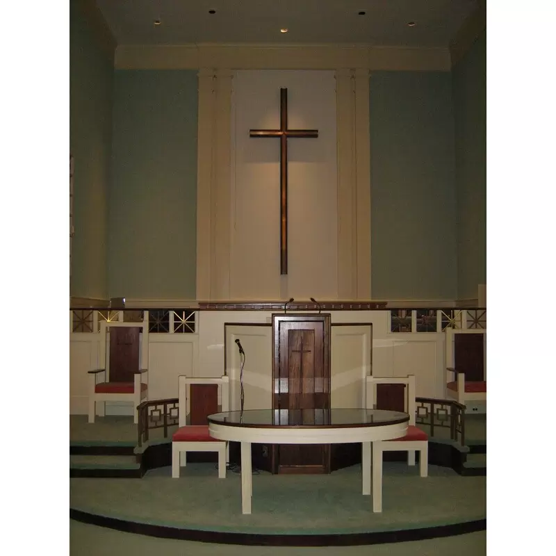 Ruffner Memorial Presbyterian Church interior - photo courtesy of Synod of the Trinity, Mechanicsburg, PA