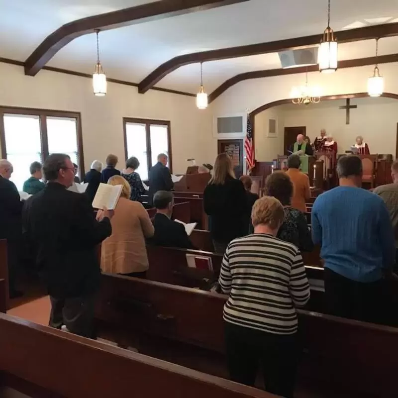 Sunday worship at Geneva Presbyterian