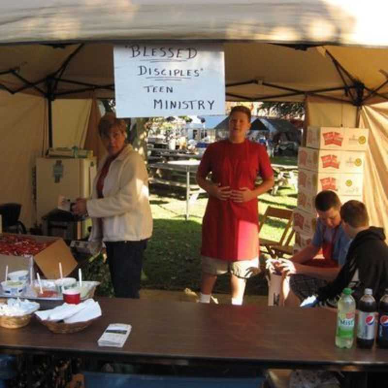 2011 Franklin Applefest Teen Booth