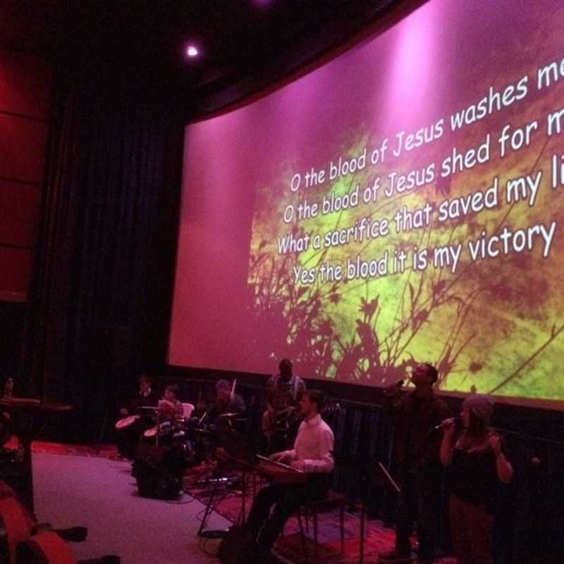 Sunday worship at The Fort Ministry