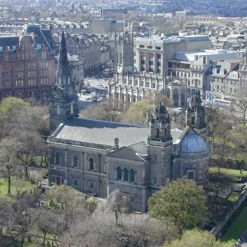 St Cuthbert's Church from Edinburgh Castle