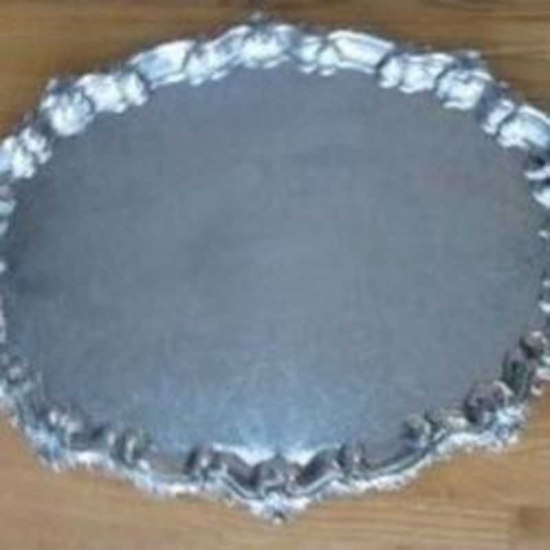 140-year-old Osler silver tray