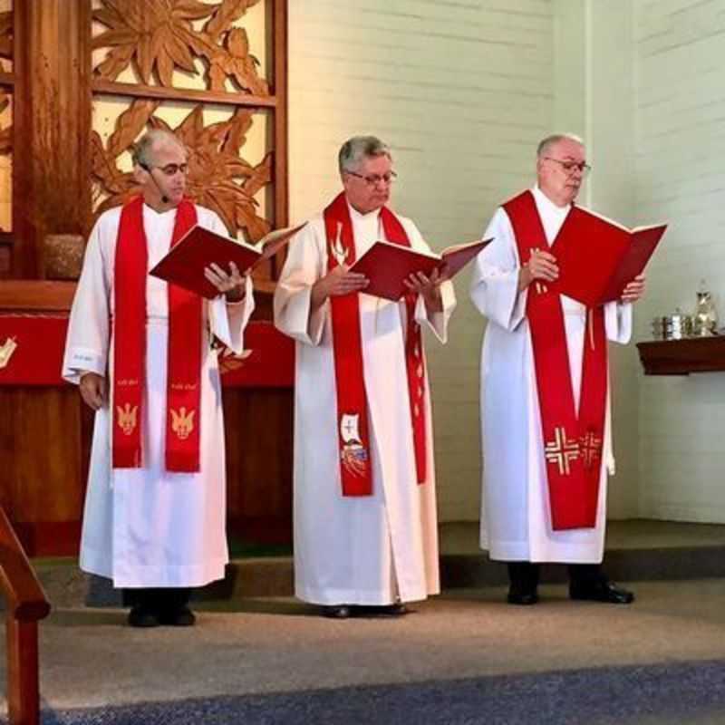 The Three Clergy singing the Passion Narrative