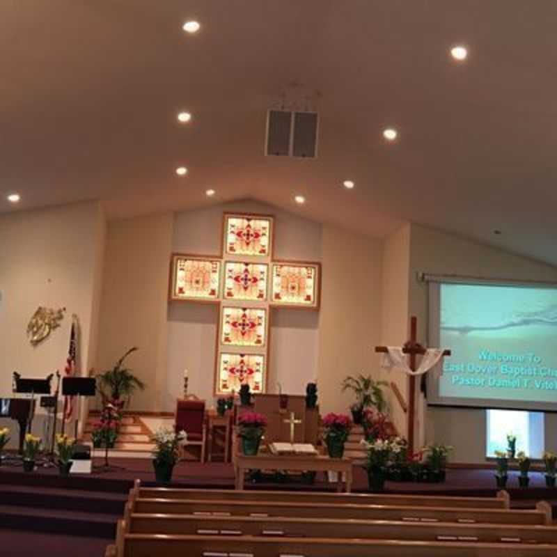 Inside East Dover Baptist Church, Toms River