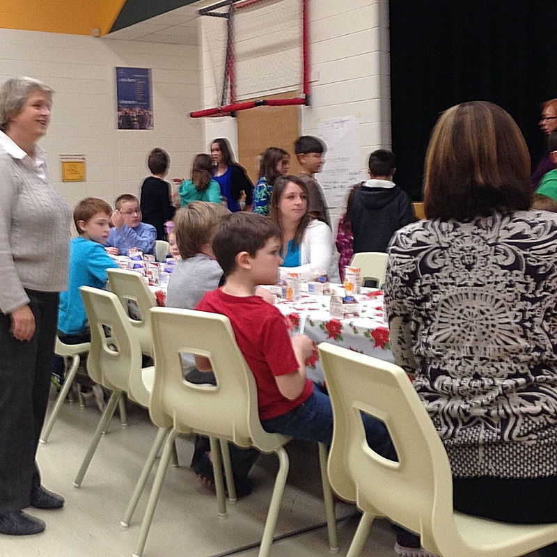 Christmas Feast at Buckhorn School