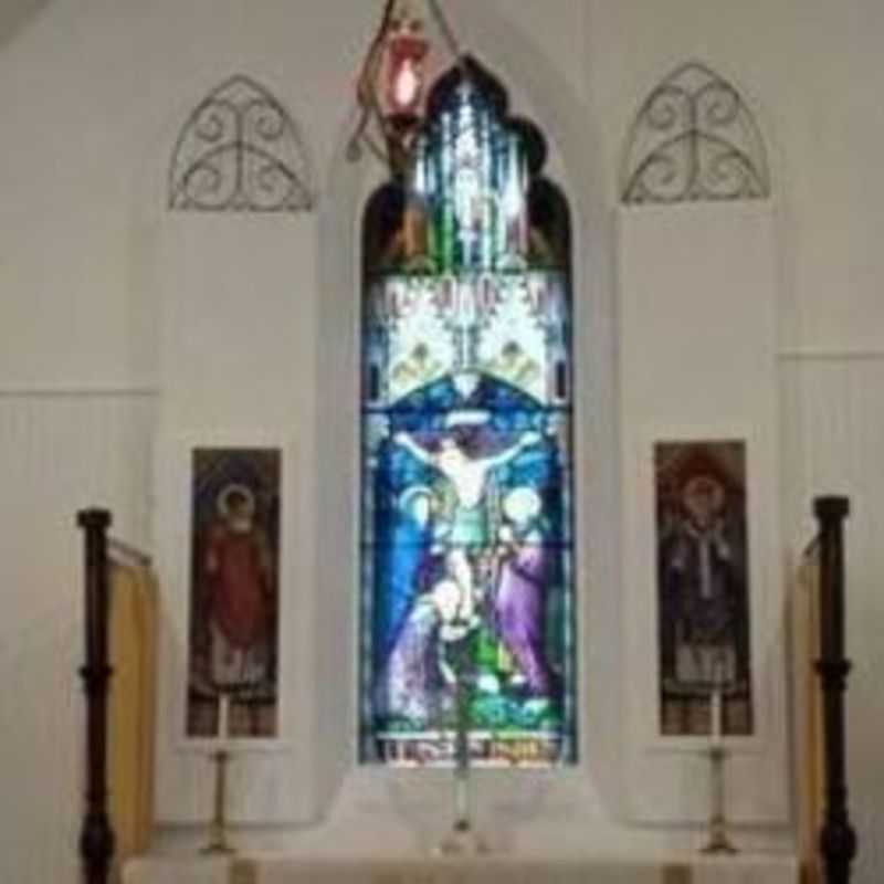 Stained glass window