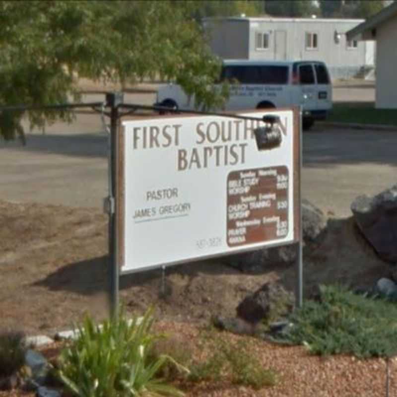 First Southern Baptist Church sign