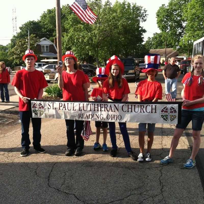 St. Paul marching in the Reading Memorial Day Parade 2013