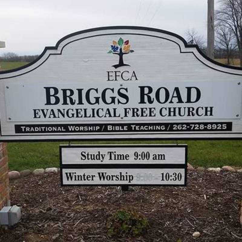 Briggs Road Evangelical Free Church sign