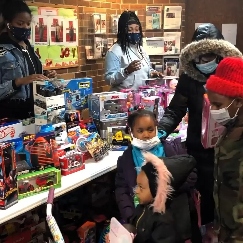 Parkway Garden Christian Church Chicago Coat & Toy Give Away