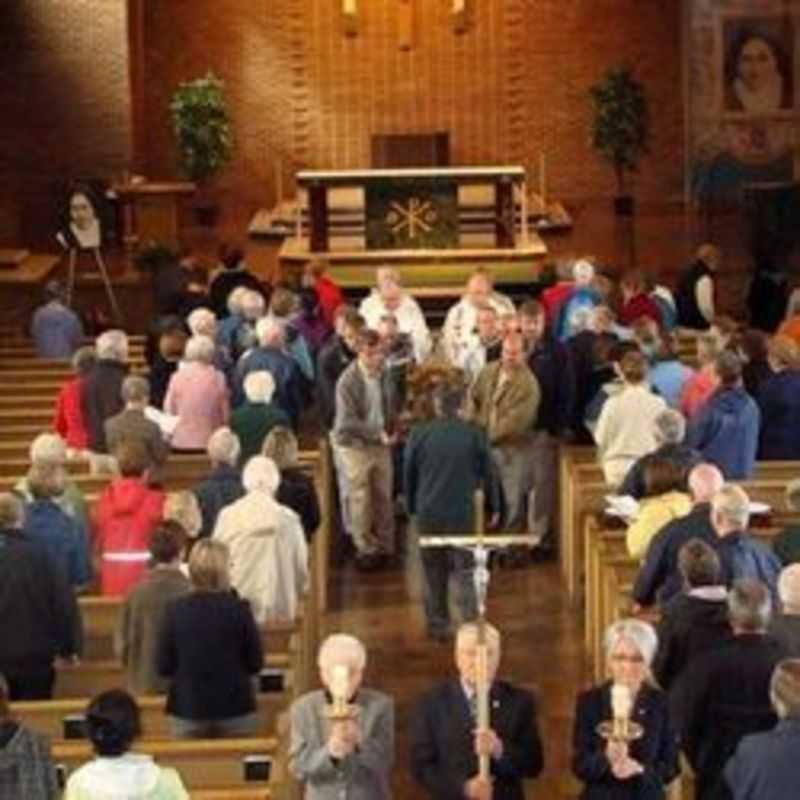 The visit of the reliquary of St. Therese to Holy Redeemer Parish