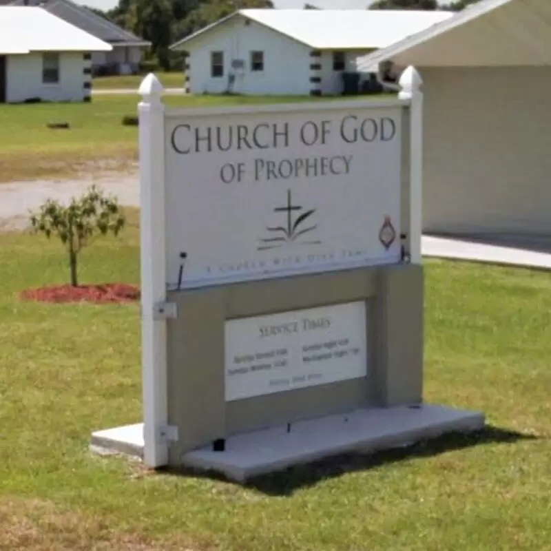 Our church sign