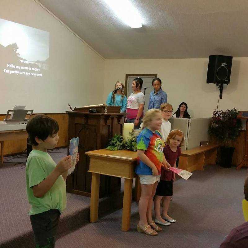 PFC Youth singing 'Hello my name is'