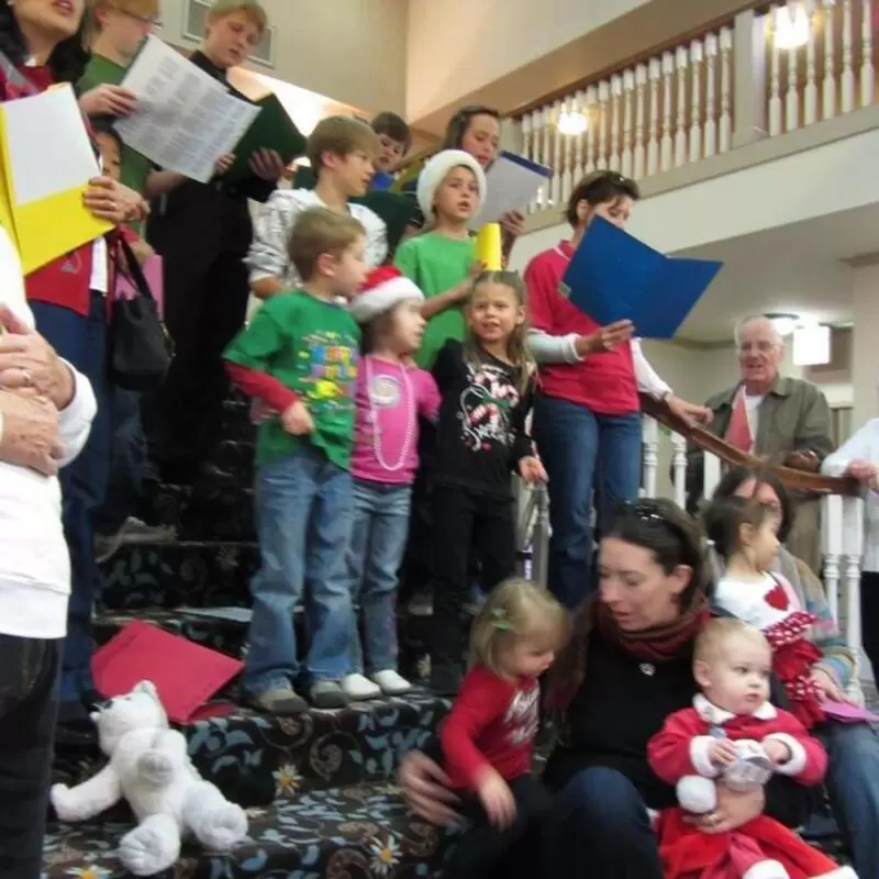 Sunday School Caroling