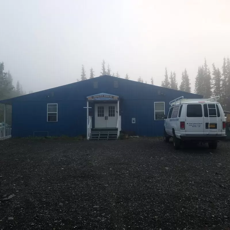 Mount Drum Lutheran Church Copper Center AK - photo courtesy of Bob Lessmann