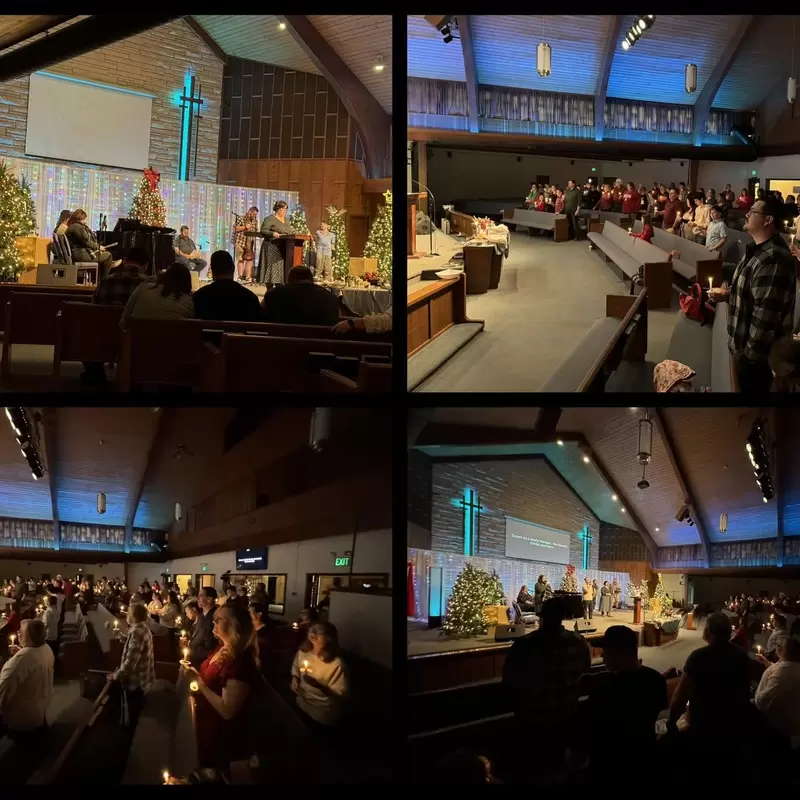 Christmas Eve candlelight service 2023