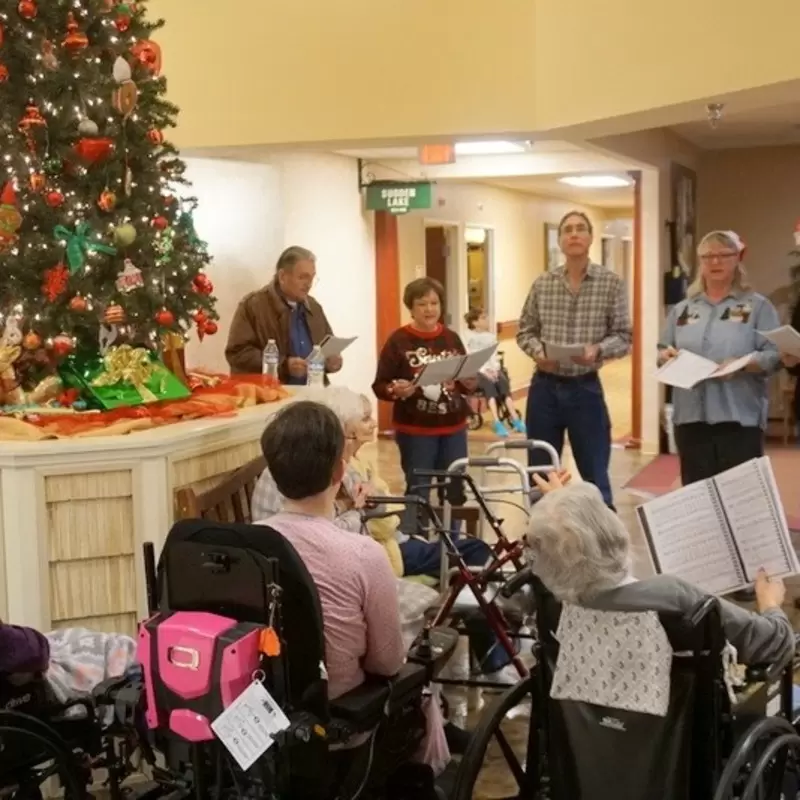 2019 Christmas Caroling at West Lake Health Center