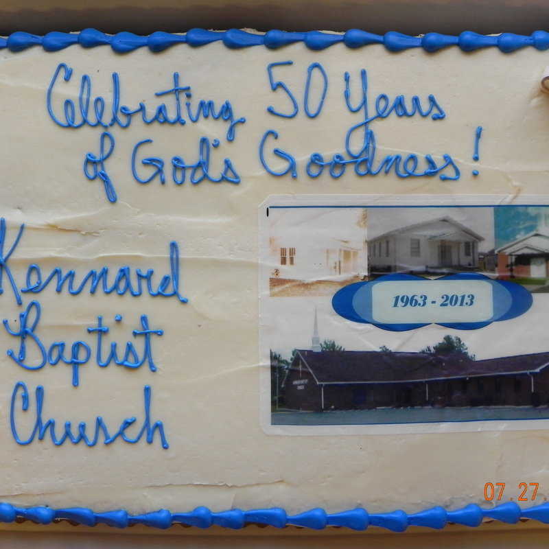 KBC 50th anniversary cake