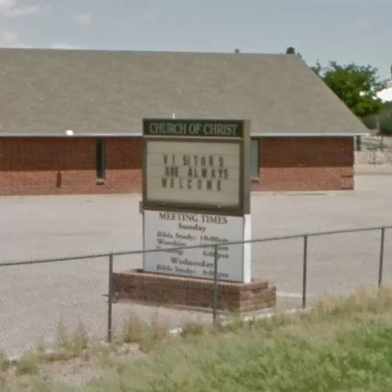 East Third Street Church of Christ sign