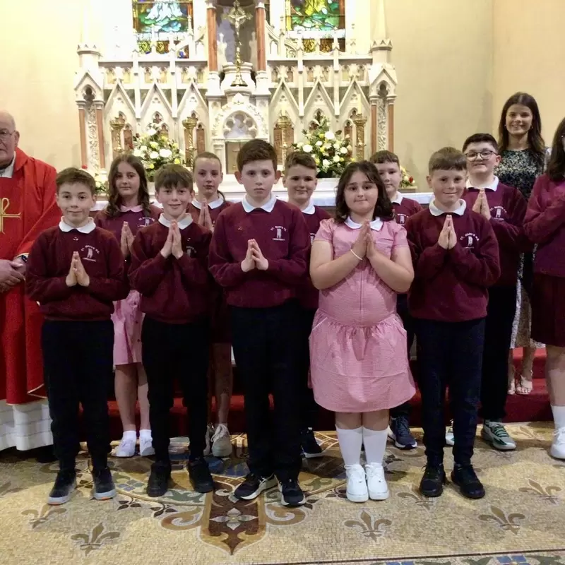 St. Mary’s Primary School P7 pupils confirmation in St. Mary’s Church, May 23rd 2024