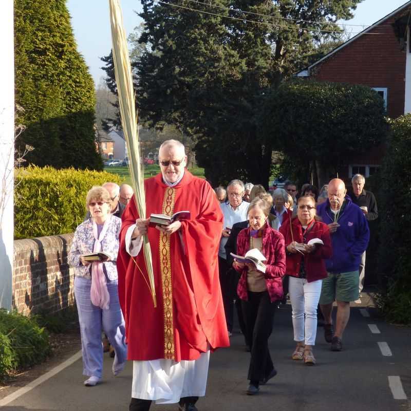 Mass on Palm Sunday