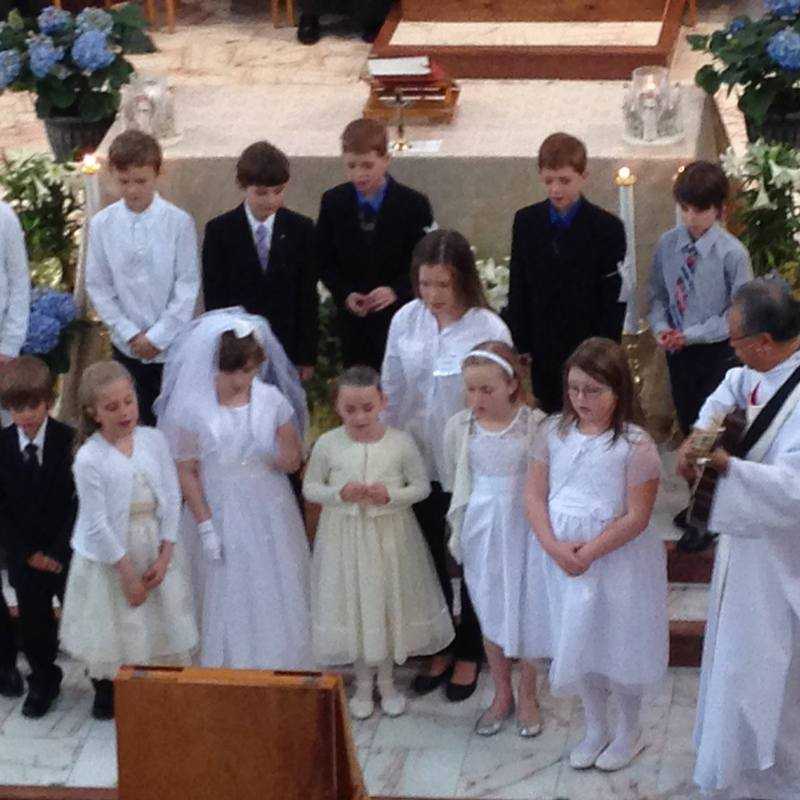 First Communion May 4, 2014