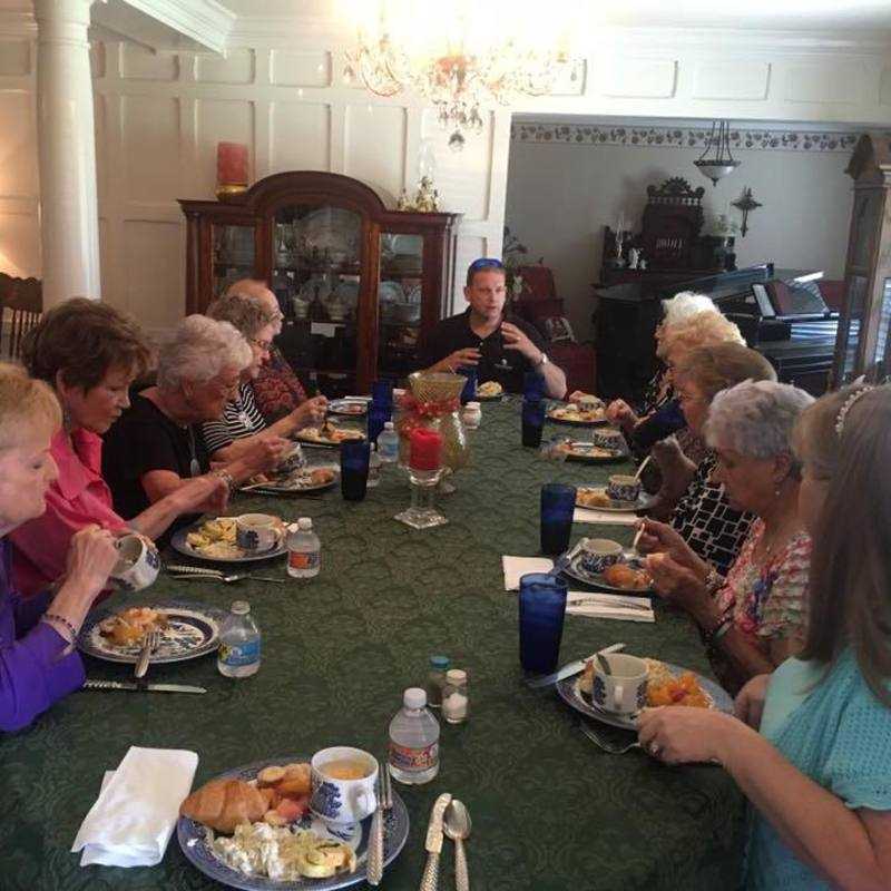 Senior Ladies' Sunday School Class luncheon