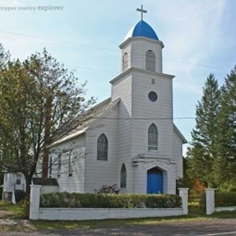 Saints Sergius and Herman of Valaam Russian Orthodox Church - Atlantic Mine, Michigan