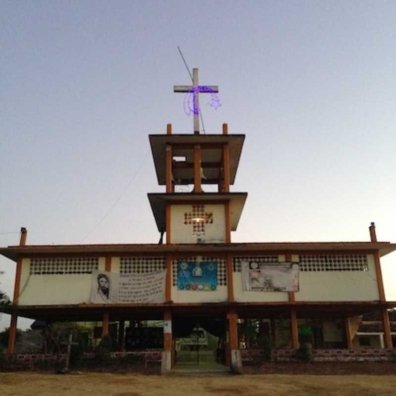 Santa María de la Asunción Parroquia - Santa Maria Huazolotitlan, Oaxaca