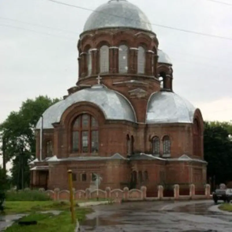 Победоносцев церковь. Церковь Георгия Победоносца Ахтырка. Ахтырка Введенская Церковь. Ахтырская Церковь старый Оскол. Храм Покрова в Ахтырском.