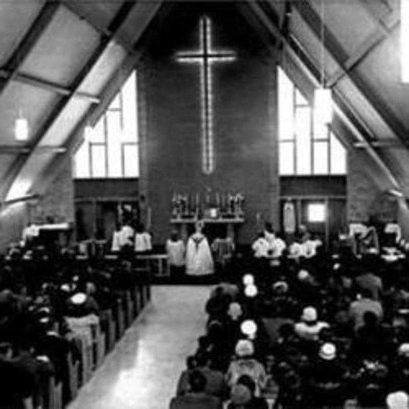 First Mass at Our Lady of Fatima Parish - March 4, 1962