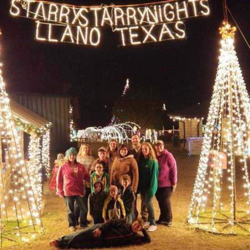 Christmas 2016 at Starry Starry Nights in Llano, TX