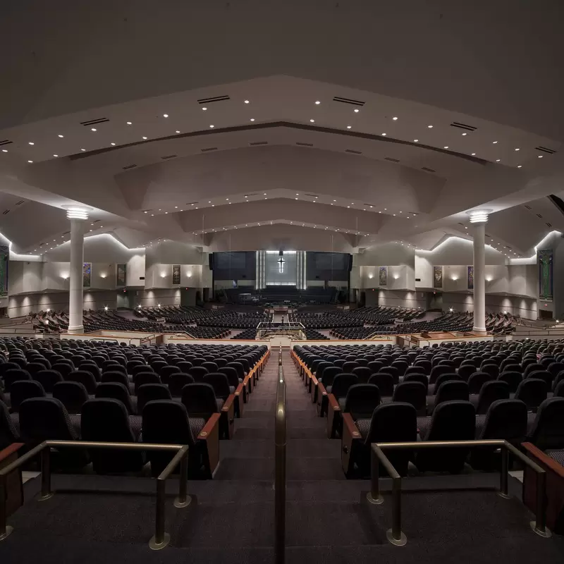 Worship Center interior