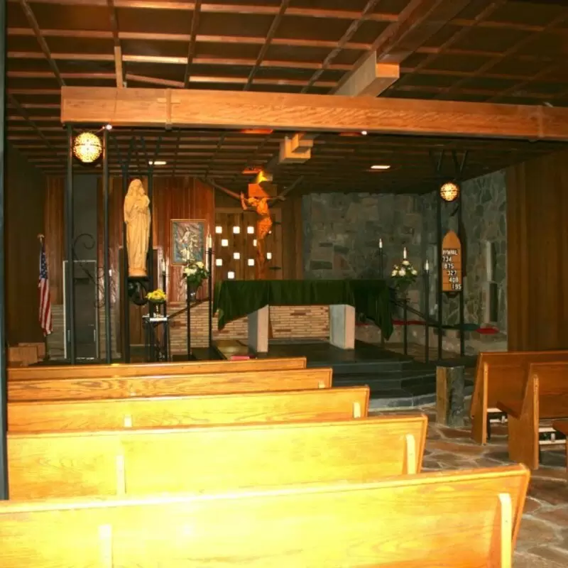 Our Lady Queen of Heaven (Oreana, Idaho) interior - photo courtesy of Idaho Heritage Trust