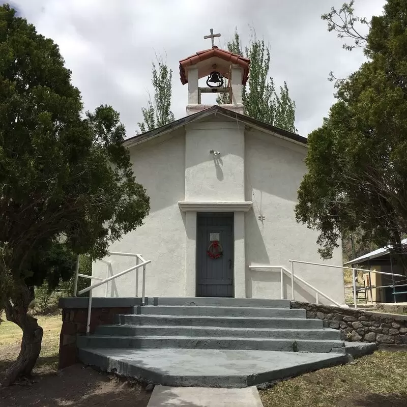 Santo Nino de Atocha Mission Three Rivers - photo courtesy of Peter Hurley