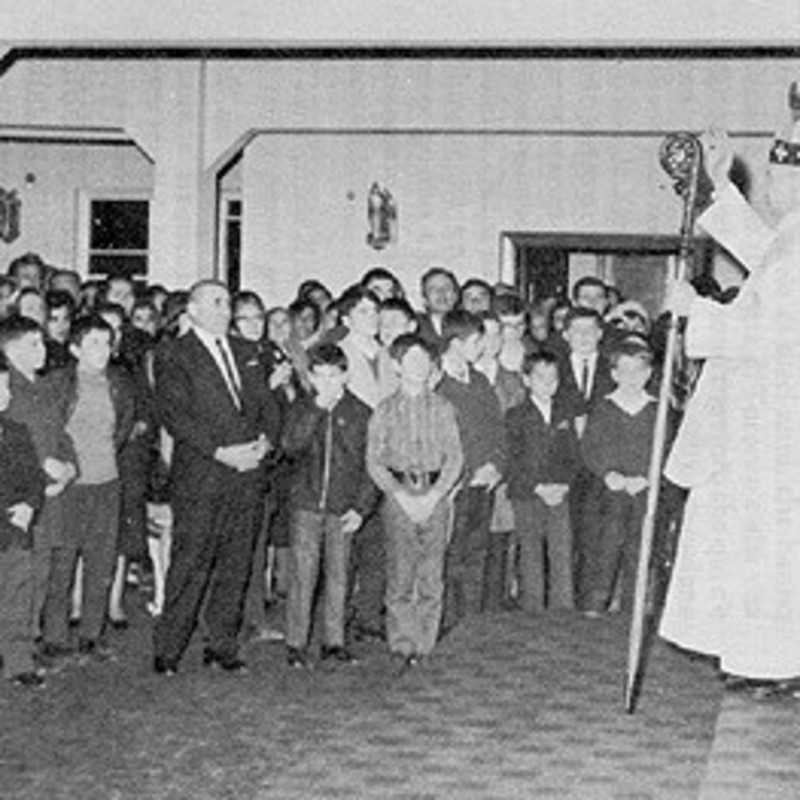 1968:  Official  blessing of  the church by Bishop Pocock