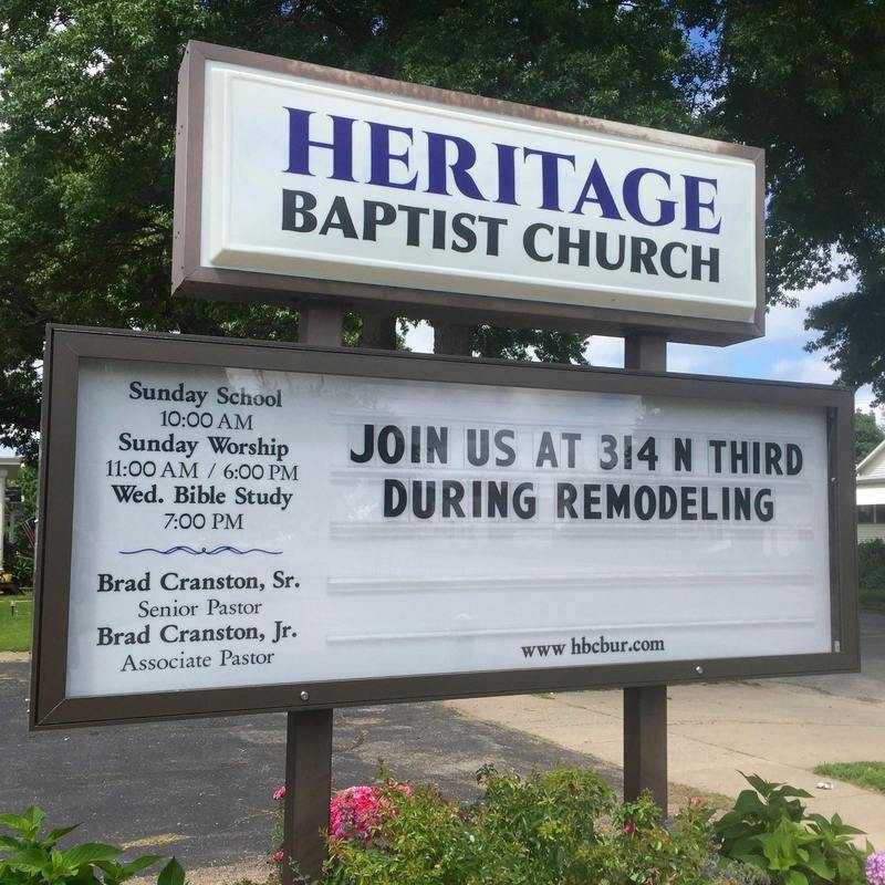 Heritage Baptist Church - Burlington, Iowa