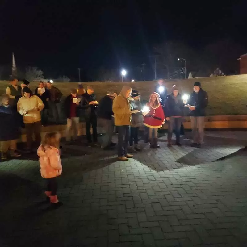 CHRISTmas! Caroling at the courthouse Downtown Howell (2022)